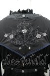 画像3: Ozz oneste / 薔薇刺繍ZIPワンピース  黒×青 I-26-04-19-088-OO-OP-TE-ZI (3)
