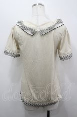 画像2: axes femme / フリル使いブロッキングPO M ベージュ I-26-04-19-027-AX-TO-SA-ZI (2)
