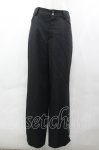 画像1: Moi-meme-Moitie / パイピングワイドパンツ 9号 黒 I-26-04-19-111-MO-PA-TE-ZI (1)