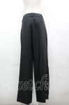 画像2: Moi-meme-Moitie / パイピングワイドパンツ 9号 黒 I-26-04-19-111-MO-PA-TE-ZI (2)