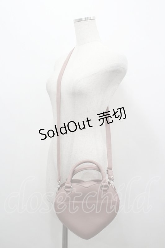 画像2: LOLITAその他 / 皆方由衣コラボハートSLDバッグ  ピンク I-26-04-19-116-LO-BG-SA-ZI (2)