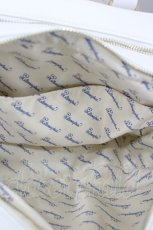 画像3: metamorphose / スワン刺繍入りWファスナーBAG  白 I-26-04-19-119-ME-BG-SA-ZI (3)