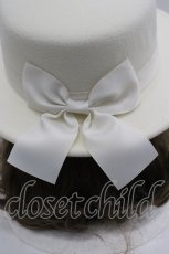 画像4: m petit by misako / サンリオキャラクターズコラボ シナモロール カンカン帽  白 I-26-04-19-121-LO-AC-SA-ZT0530K (4)