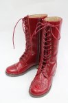 画像1: PINK HOUSE / レースアップレザーブーツ 2(S) ボルドー I-26-04-19-125-LO-SH-SA-ZI (1)