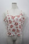 画像1: LIZ LISA / レース切り替え花柄Tシャツ 0 アイボリー I-26-04-20-004-LO-TO-SA-ZI (1)