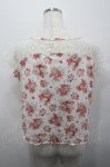 画像2: LIZ LISA / レース切り替え花柄Tシャツ 0 アイボリー I-26-04-20-004-LO-TO-SA-ZI (2)