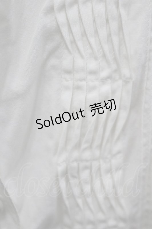 画像5: PINK HOUSE / ピコフリル襟半袖ブラウス  白 I-26-04-20-038-LO-BL-SA-ZI (5)