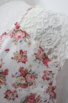 画像3: LIZ LISA / レース切り替え花柄Tシャツ 0 アイボリー I-26-04-20-004-LO-TO-SA-ZI (3)