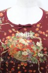 画像3: PINK HOUSE / いちごバスケット柄カットソー M ボルドー I-26-04-20-041-LO-TO-SA-ZI (3)