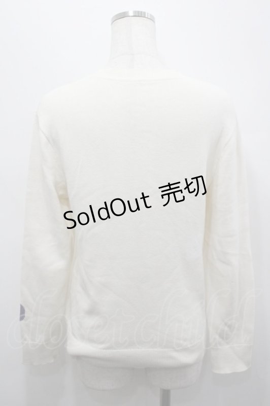 画像2: PINK HOUSE / テディベア&ロゴニット  アイボリー I-26-04-20-042-LO-TO-SA-ZI (2)