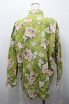 画像2: Karl Helmut / フラワーブーケ総柄長袖シャツ  グリーン I-26-04-20-048-EL-BL-SA-ZI (2)