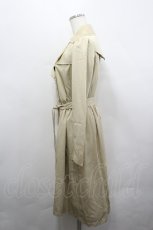 画像2: axes femme / レーストリミングトレンチコート M ベージュ I-26-04-20-055-AX-CO-SA-ZI (2)