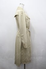 画像4: axes femme / レーストリミングトレンチコート M ベージュ I-26-04-20-055-AX-CO-SA-ZI (4)