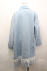 画像3: axes femme / 裾レースサカリバコーディガン M サックス I-26-04-20-056-AX-JA-SA-ZTC018 (3)