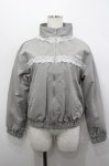 画像1: Fickle Bebe / FBフリルナイロンジャケット  グレー I-26-04-20-057-0-JA-SA-ZI (1)