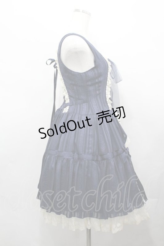 画像4: ALICE and the PIRATES / Rosier Fleurジャンパースカート  ネイビー I-26-04-20-059-PA-OP-SA-ZI (4)