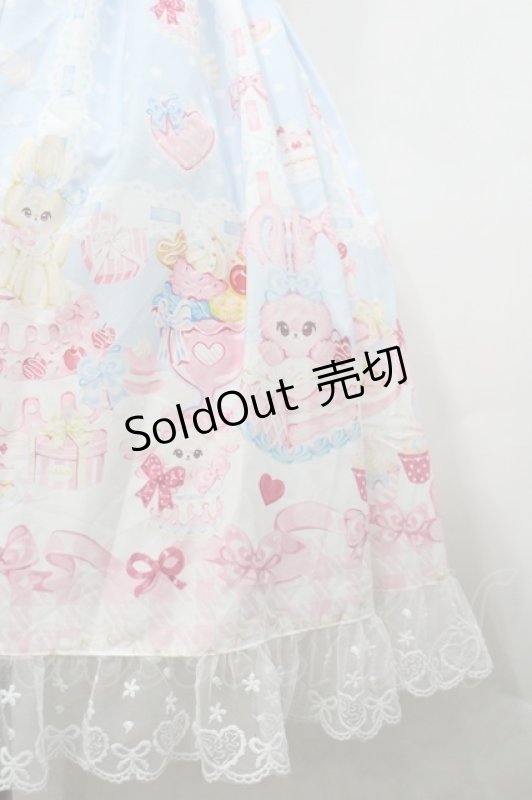 画像6: LOLITA / スイーツバニージャンパースカート  サックス I-26-04-20-063-LO-OP-TE-ZI (6)