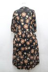 画像3: KANEKO ISAO / カメオ総柄ワンピース  黒 I-26-04-20-087-EL-OP-SA-ZI (3)