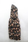 画像4: KANEKO ISAO / カメオ総柄ワンピース  黒 I-26-04-20-087-EL-OP-SA-ZI (4)