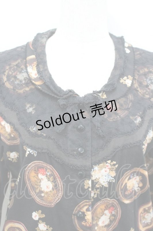 画像5: KANEKO ISAO / カメオ総柄ワンピース  黒 I-26-04-20-087-EL-OP-SA-ZI (5)