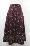 画像1: Hoshibako Works / コスモスハーモニースカート  ボルドー I-26-04-20-099-LO-SK-SA-ZI (1)