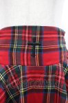 画像3: HELL CAT PUNKS / サイドベルトタータンチェックスカート  赤チェック I-26-04-20-114-PU-SK-SA-ZI (3)