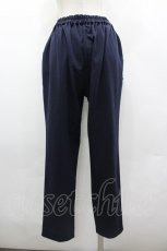 画像2: axes femme / リボン付きテーパードパンツ  ネイビー I-26-04-20-124-AX-PA-SA-ZI (2)