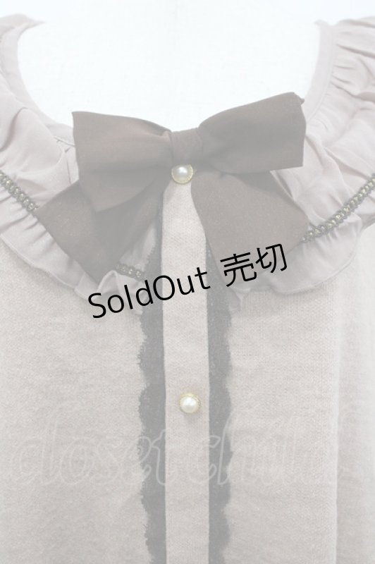 画像3: axes femme / お城柄チュニック  ピンクＸブラウン I-26-04-20-021-AX-OP-SA-ZI (3)