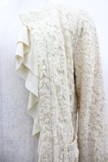 画像3: axes femme / レースノーカラーカーデ M キナリ I-26-04-21-015-AX-TO-SA-ZI (3)