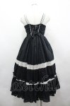 画像2: Angelic Pretty / レースジャンパースカート  黒 I-26-04-22-045-AP-OP-TE-ZI (2)