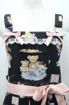 画像3: Walnut Museum / トイアニバーサリーオーバーオールワンピースセット  黒 I-26-04-22-063-LO-OP-TE-ZI (3)