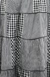 画像3: PINK HOUSE / ギンガムチェックパッチワークスカート  黒×白 I-26-04-22-075-LO-SK-TE-ZI (3)