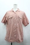 画像1: PINK HOUSE / 半袖開襟チェックシャツ  レッド I-26-04-22-009-LO-BL-SA-ZI (1)