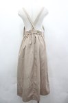 画像2: axes femme / サス付きタックスカート F ベージュ I-26-04-22-080-AX-SK-TE-ZI (2)