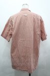 画像2: PINK HOUSE / 半袖開襟チェックシャツ  レッド I-26-04-22-009-LO-BL-SA-ZI (2)
