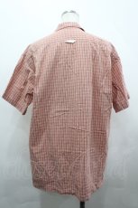画像2: PINK HOUSE / 半袖開襟チェックシャツ  レッド I-26-04-22-009-LO-BL-SA-ZI (2)