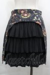 画像2: abilletage / CIRCUS バックフリルスカート  黒 I-26-04-22-089-GO-SK-SA-ZI (2)