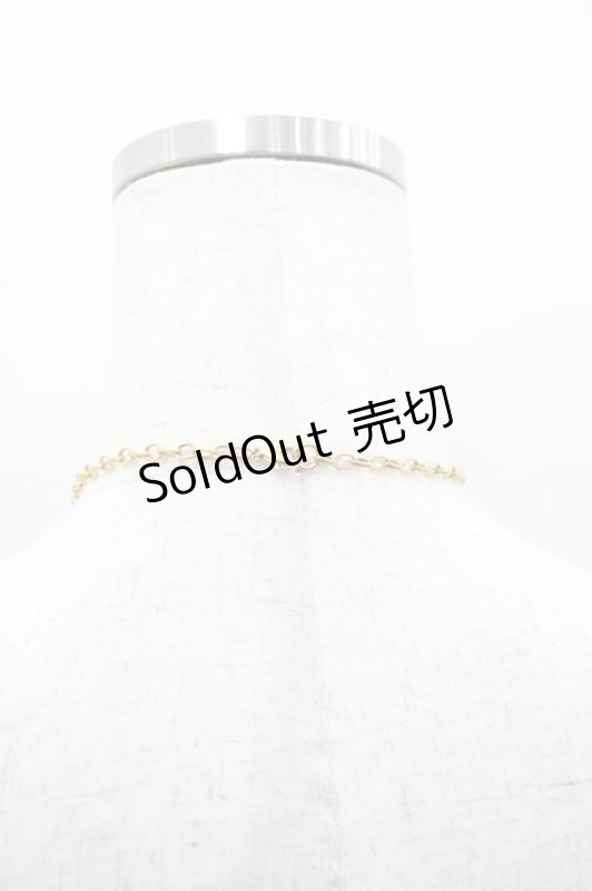 画像4: MILK / Sweet Heartブローチネックレス  黒ｘゴールド I-26-04-22-102-ML-AC-SA-ZI (4)