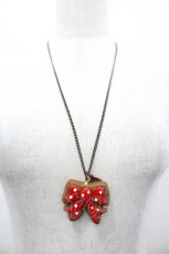 画像2: Q-pot. / リボンシュガークッキーネックレス   I-26-04-22-108-QP-AC-TE-ZI (2)