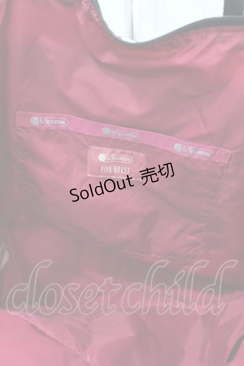 画像3: PINK HOUSE / LeSportsac×PINK HOUSE DELUXE EASY CARRY TOTE PH Wappen Party  ネイビー I-26-04-22-110-LO-BG-SA-ZT006 (3)