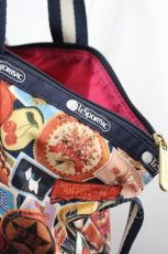 画像4: PINK HOUSE / LeSportsac×PINK HOUSE DELUXE EASY CARRY TOTE PH Wappen Party  ネイビー I-26-04-22-110-LO-BG-SA-ZT006 (4)