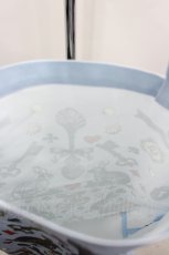 画像3: Q-pot. / ふしぎなうさぎ トートバッグ  ブルー I-26-04-22-112-QP-ZA-TE-ZT308 (3)