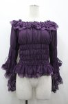 画像1: Vallee lys / Blossom Breeze Blouse  パープル I-26-04-22-002-GO-BL-SA-ZI (1)