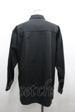 画像2: INGEBORG / イージーケア珠うさぎ刺繍入りブラウス  ブラック I-26-04-22-013-LO-BL-SA-ZI (2)