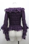 画像2: Vallee lys / Blossom Breeze Blouse  パープル I-26-04-22-002-GO-BL-SA-ZI (2)