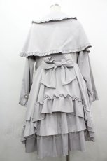 画像2: Amavel / バッスルドレストレンチコート  ラベンダー I-26-04-24-034-CA-CO-SA-ZI (2)
