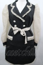 画像1: Swankiss / JF french girl O/P　ワンピース F 黒×ベージュ I-26-04-24-042-CA-OP-TE-ZI (1)