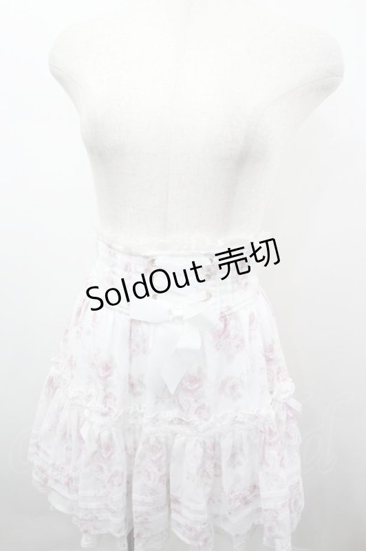 画像6: LIZ LISA / ローズリボンシフォンセットアップ  白Ｘピンク I-26-04-24-043-LO-OP-SA-ZI (6)