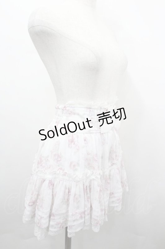 画像8: LIZ LISA / ローズリボンシフォンセットアップ  白Ｘピンク I-26-04-24-043-LO-OP-SA-ZI (8)