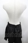 画像6: MA*RS / クロス刺繍襟ストライプトップス&ショートパンツ  黒Ｘ白 I-26-04-24-044-EL-OP-SA-ZI (6)